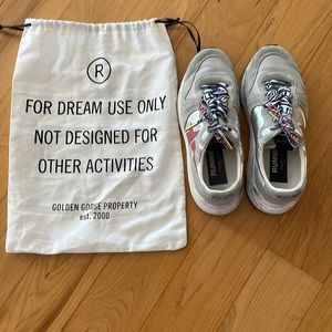 Golden Goose sneakers worn 3 X .  Good condition!